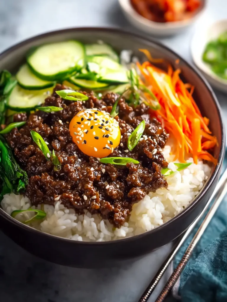 Korean Ground Beef Bowl First Image