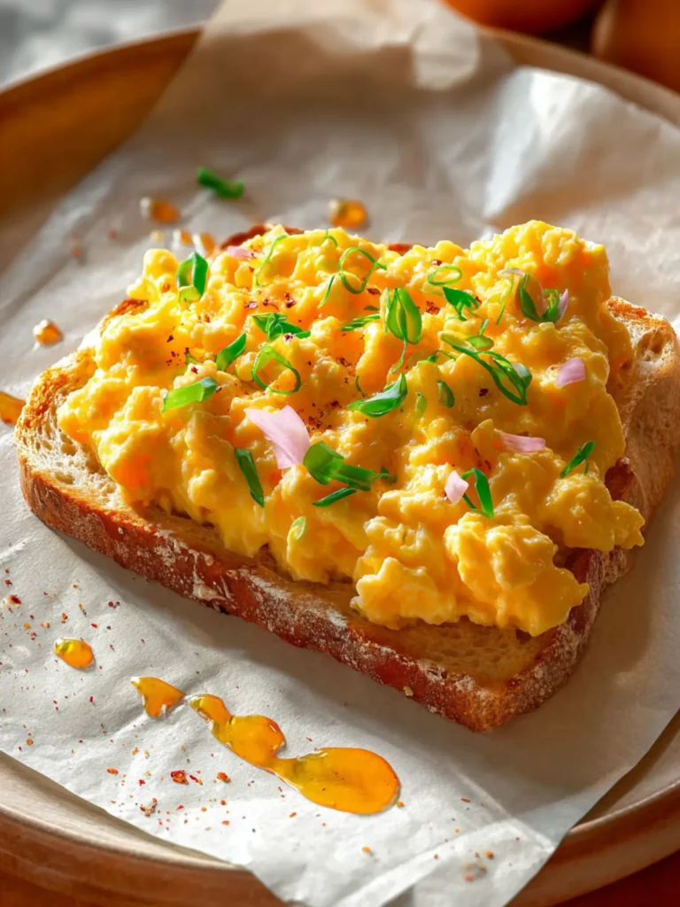 Soft Scrambled Eggs First Image