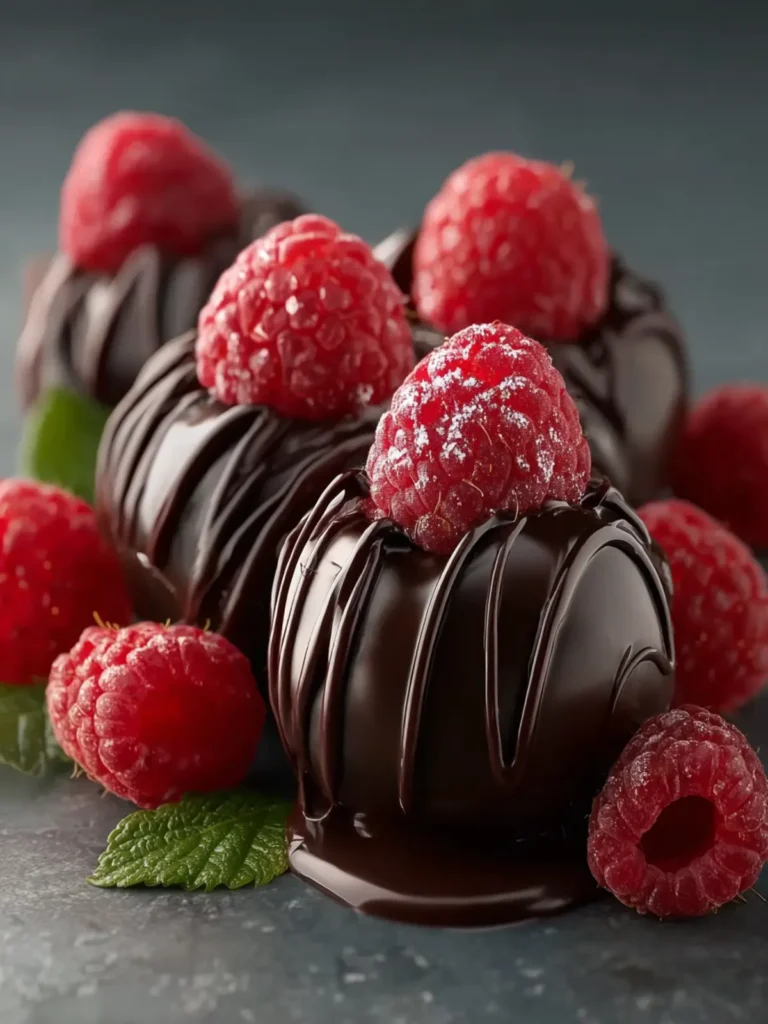 Chocolate Covered Raspberries First Image