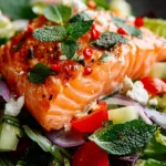 Fresh Salmon Salad Recipe First Image
