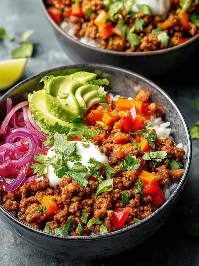 Indian Ground Turkey Bowls First Image