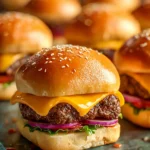 Juicy Cheeseburger Sliders Recipe First Image