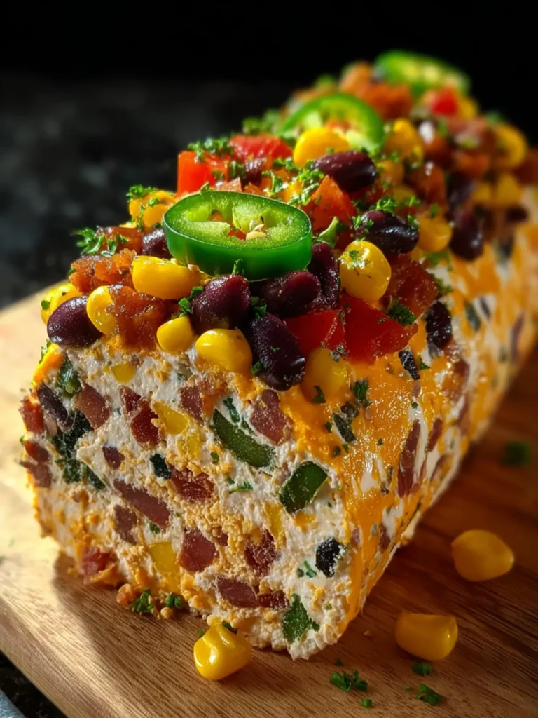 Cowboy Caviar Jalapeño Popper Cheese Log First Image