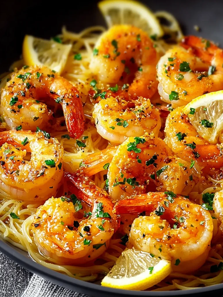 Lemon Garlic Shrimp Recipe First Image