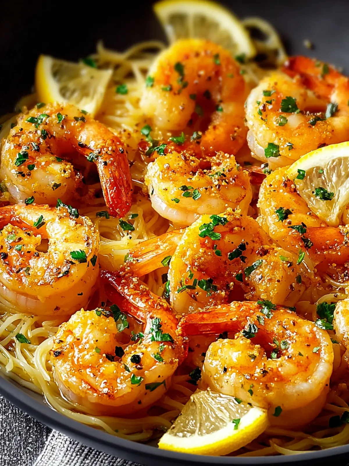 Lemon Garlic Shrimp Recipe First Image