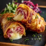 Keto Crispy Reuben Roll Ups First Image