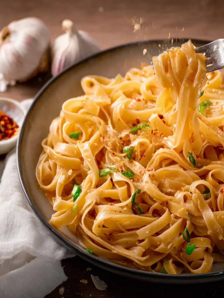 The Quick Garlic Butter Noodles First Image