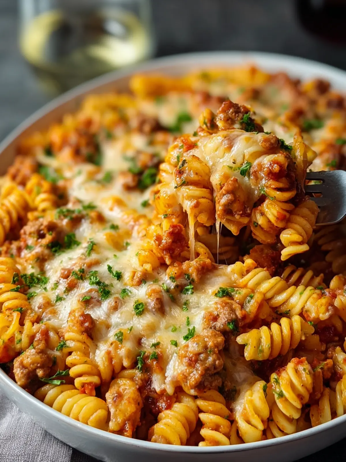 Ground Turkey Pasta Bake First Image