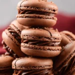 Chocolate Macarons First Image