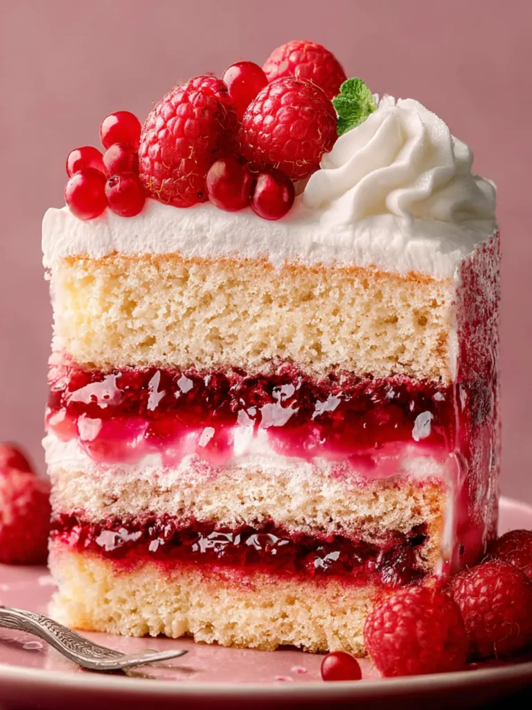 Raspberry Cake Filling Recipe First Image