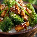 Sesame Chicken and Broccoli First Image
