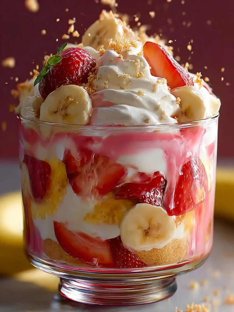 Strawberry Banana Pudding Dream Recipe First Image