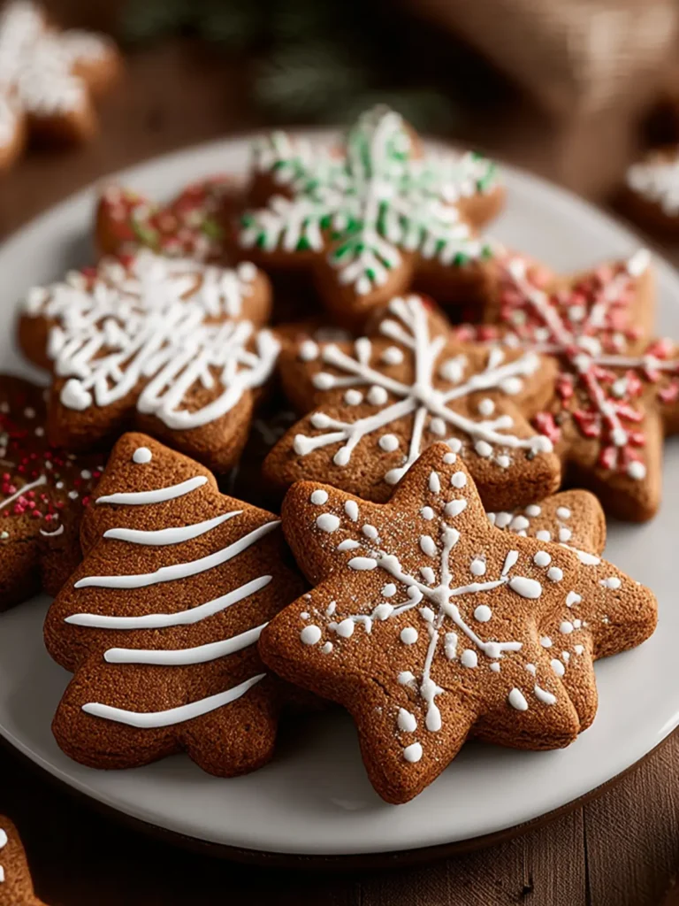 Easy Gingerbread Cookies (No Spread) Recipe First Image