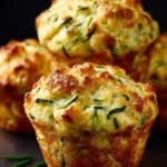 Chicken, Cheese, and Zucchini Muffins First Image