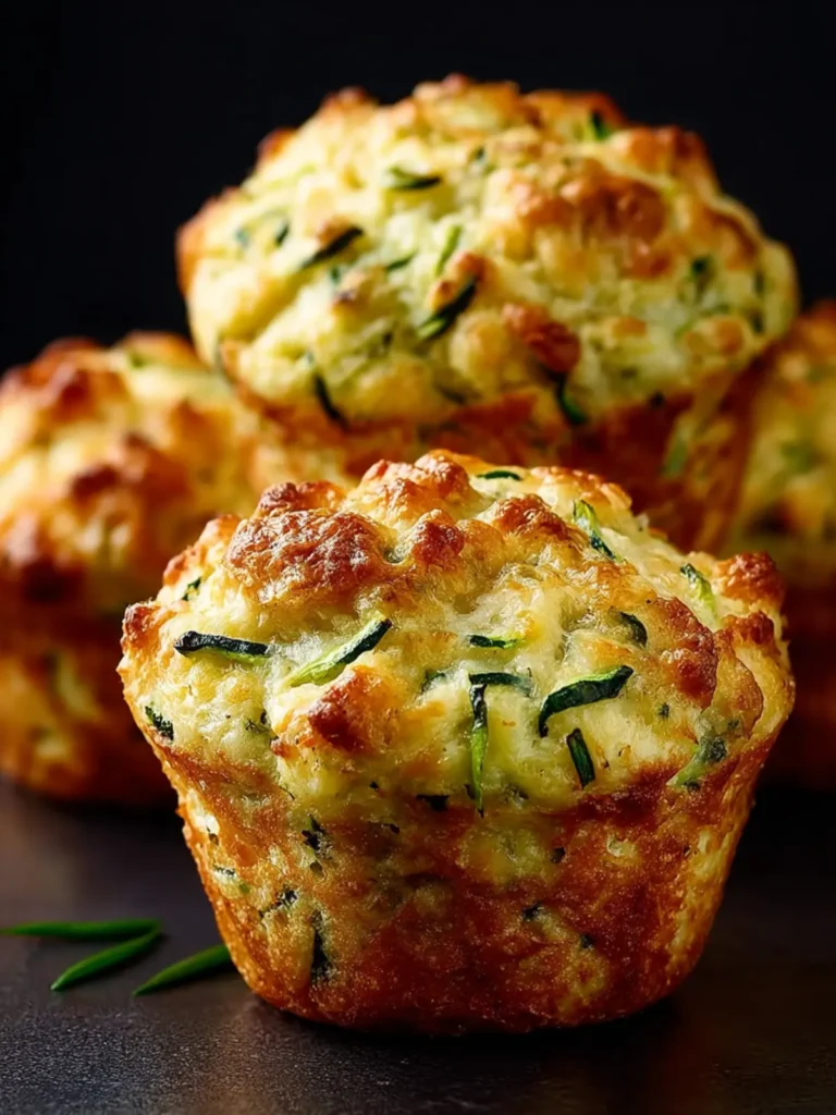 Chicken, Cheese, and Zucchini Muffins First Image