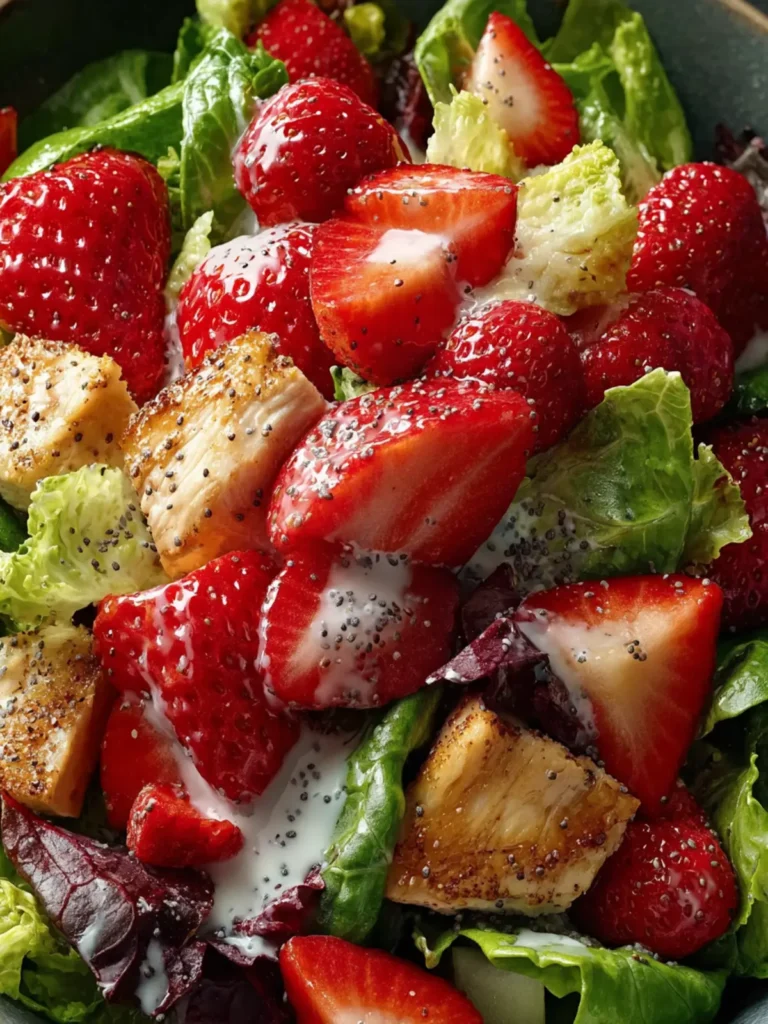 Panera Strawberry Poppyseed Salad First Image