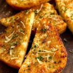 Air Fryer Garlic Bread Made With Tortillas First Image
