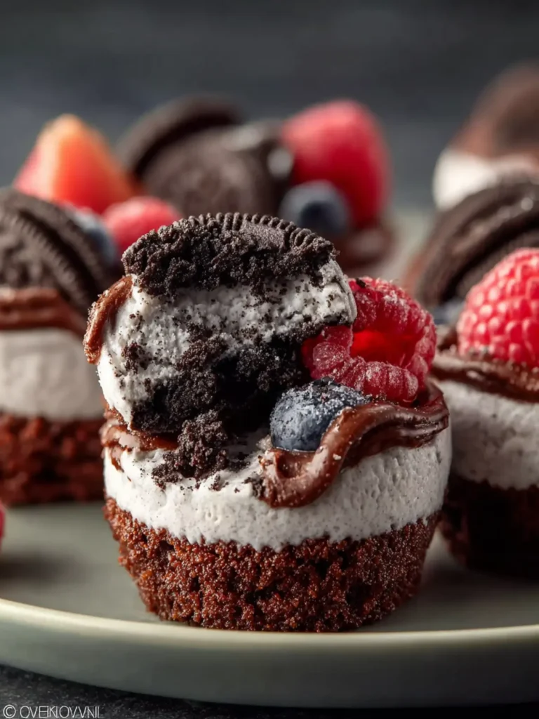 Healthy No-Bake Oreo Cheesecake Bites Recipe First Image