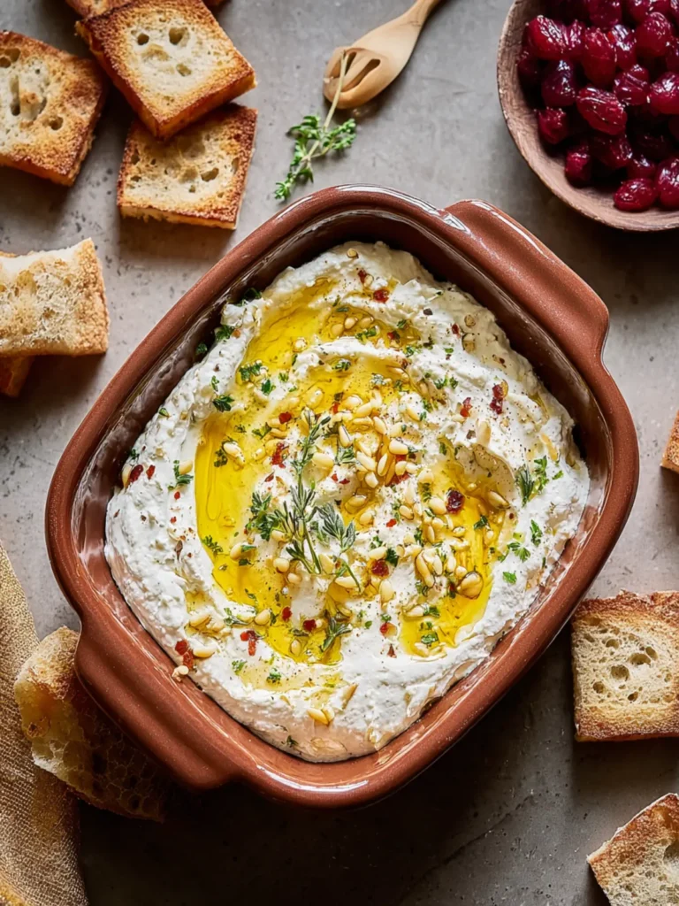 Whipped Ricotta Dip Recipe First Image