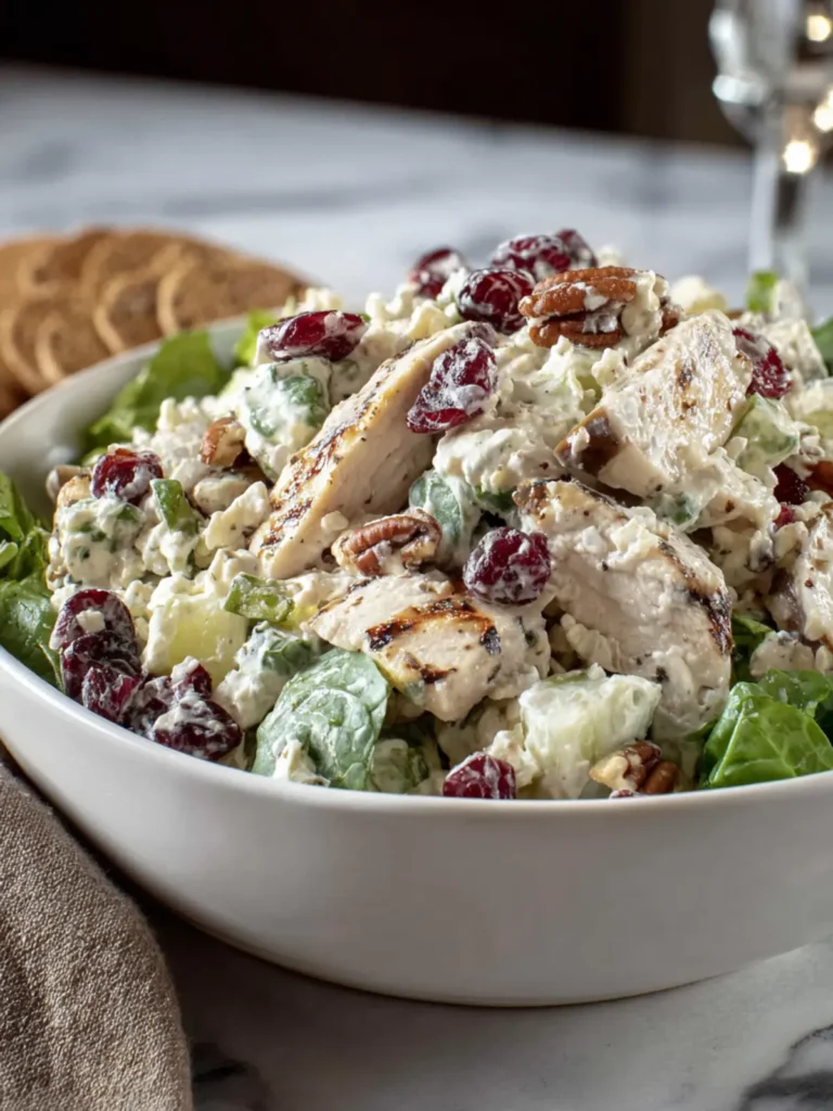 Cranberry Pecan Chicken Salad (High Protein) First Image