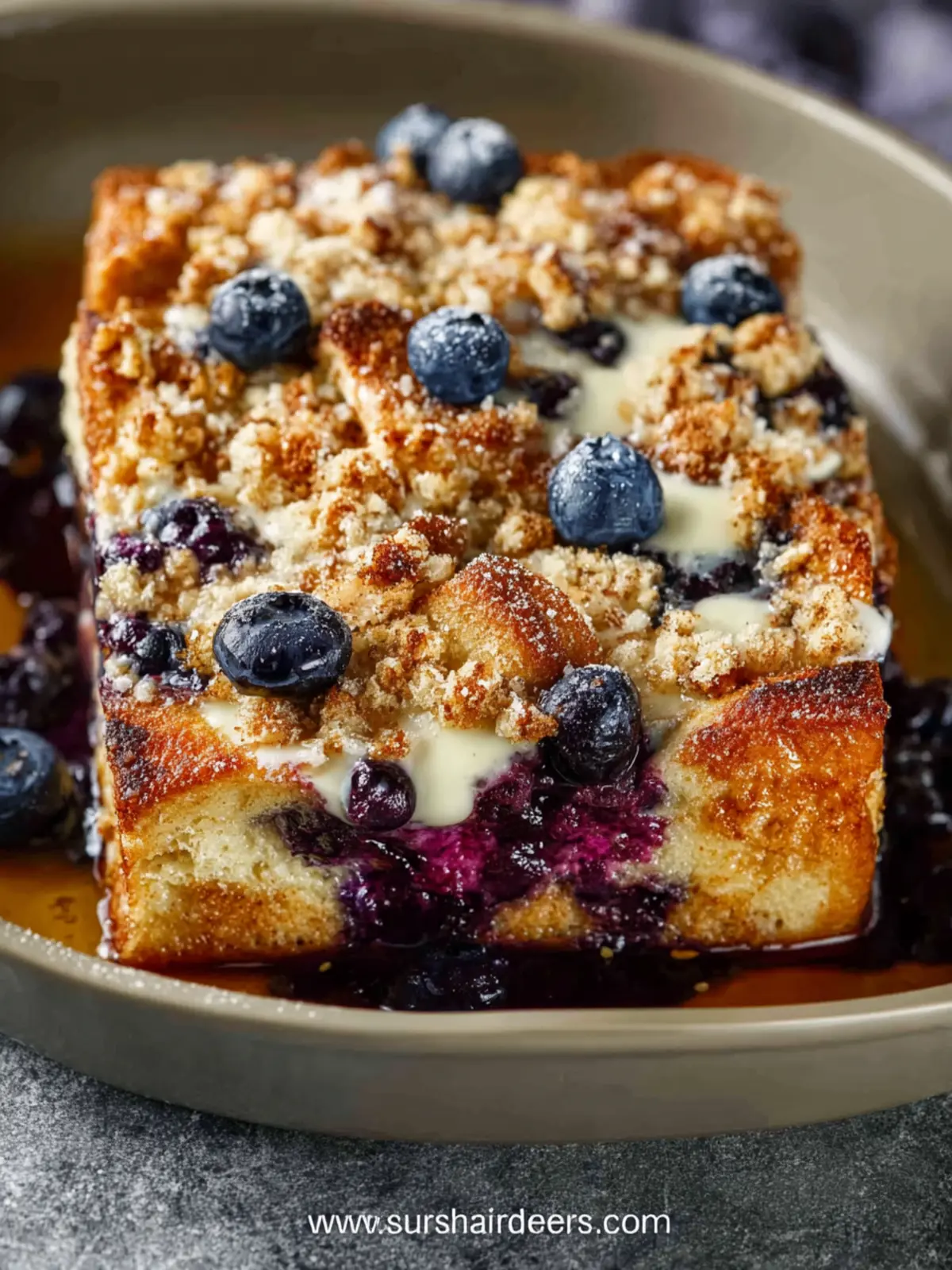 Blueberry French Toast Bake First Image