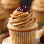 Peanut Butter and Jelly Cupcakes First Image