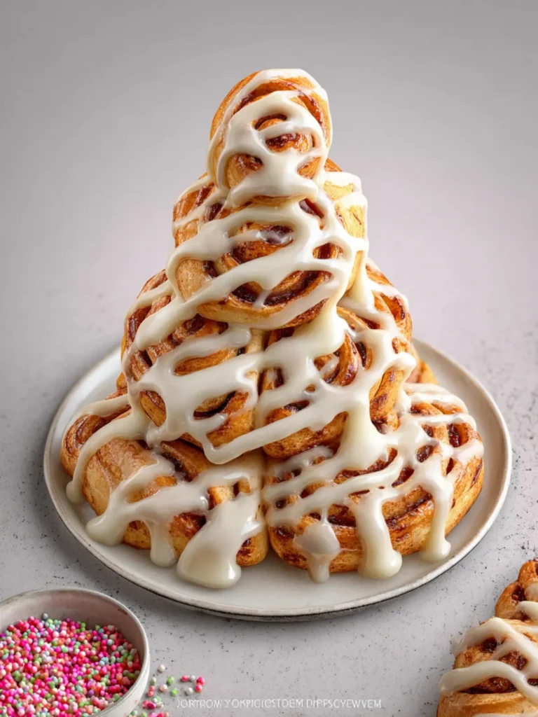 Cinnamon Roll Christmas Tree First Image