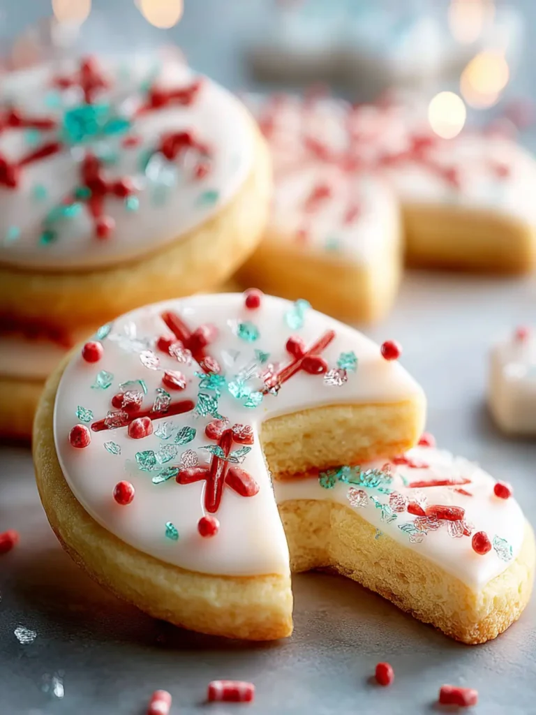 Christmas Shortbread Cookies Recipe First Image