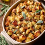 Simple Apple Sage Stuffing Recipe First Image