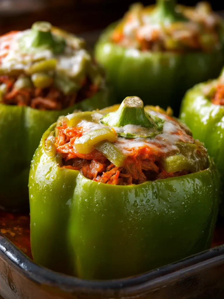 Old Fashioned Stuffed Green Peppers First Image