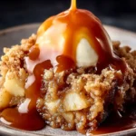 Crockpot Caramel Apple Dump Cake First Image