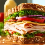 Deli Style Turkey Sandwich First Image