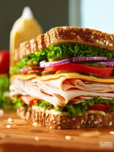 Deli Style Turkey Sandwich First Image