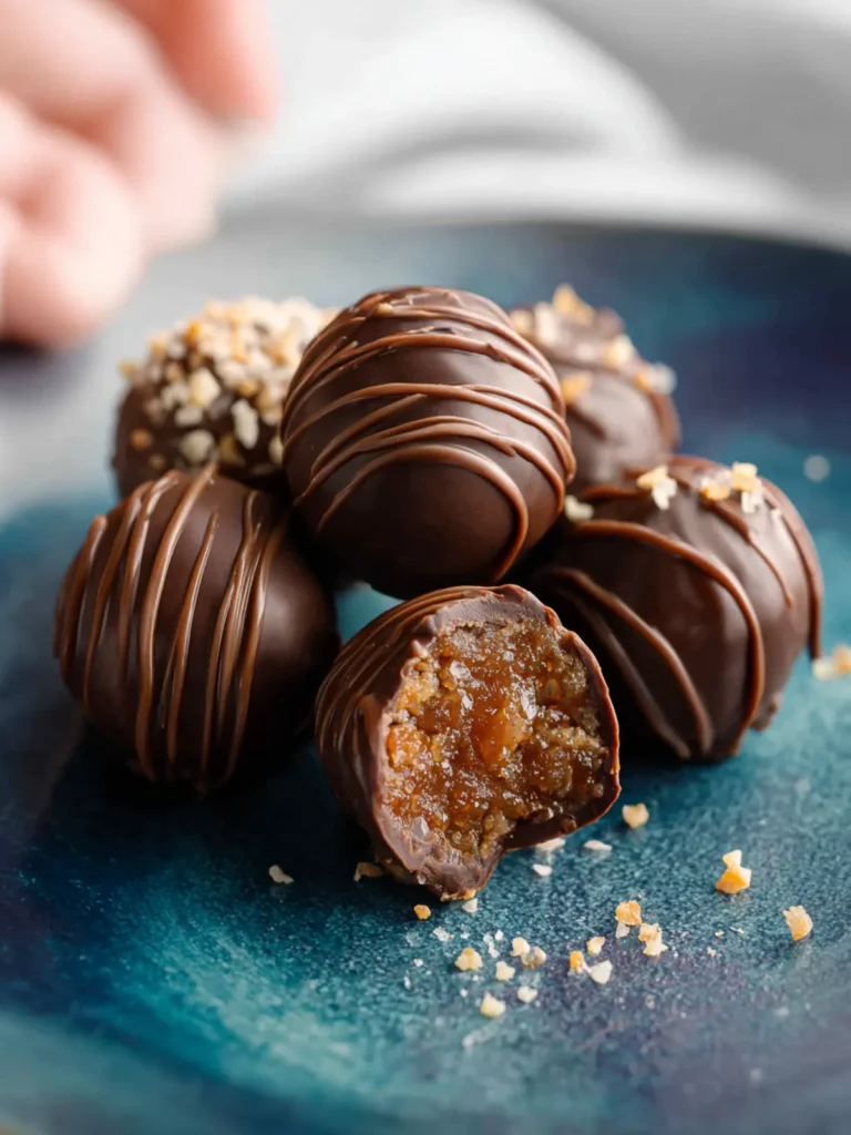 Date Fudge Truffles First Image