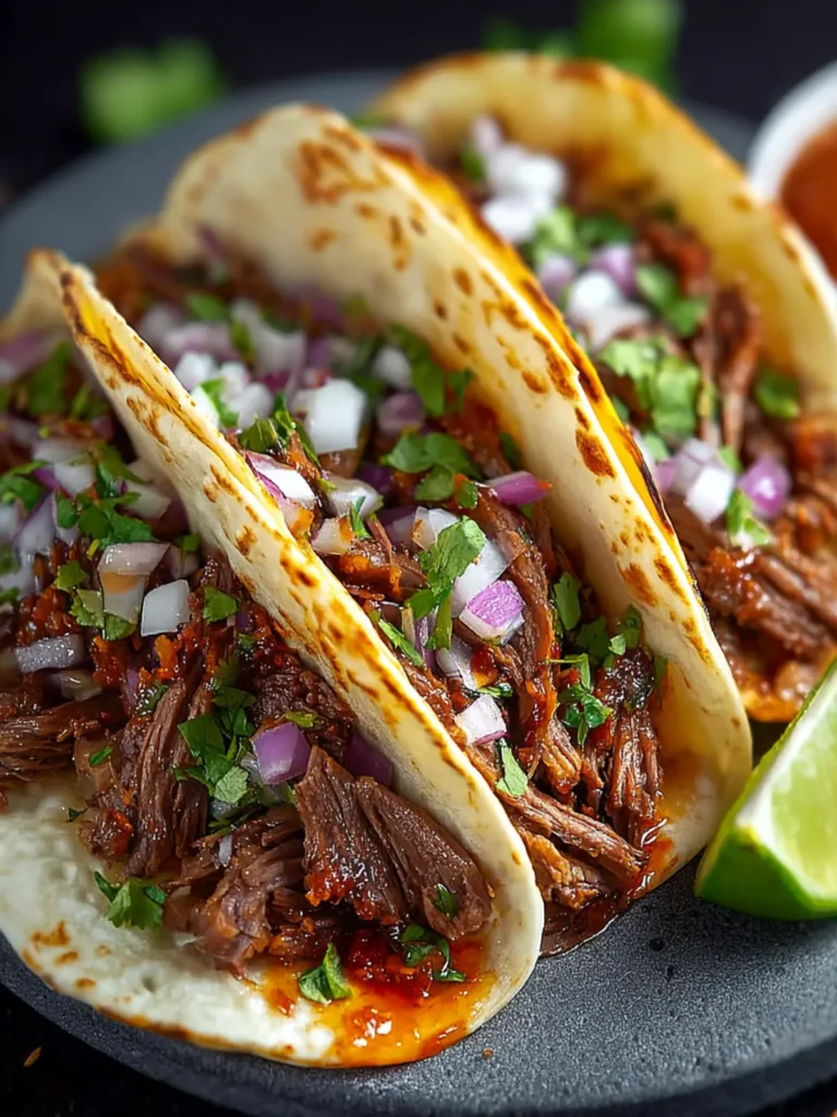 Smoky BBQ Beef Tacos First Image