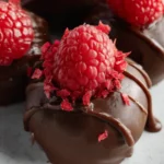 Raspberry Coconut Chocolate Bites First Image