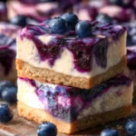 Blueberry Cheesecake Bars First Image