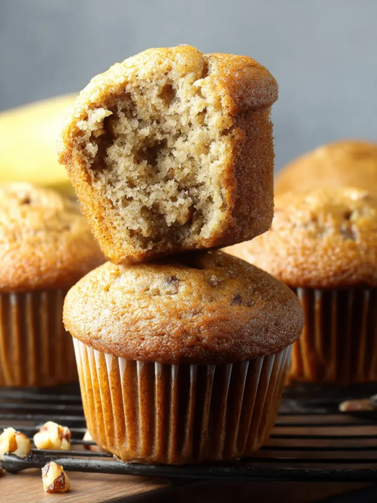 Banana Nut Muffins First Image
