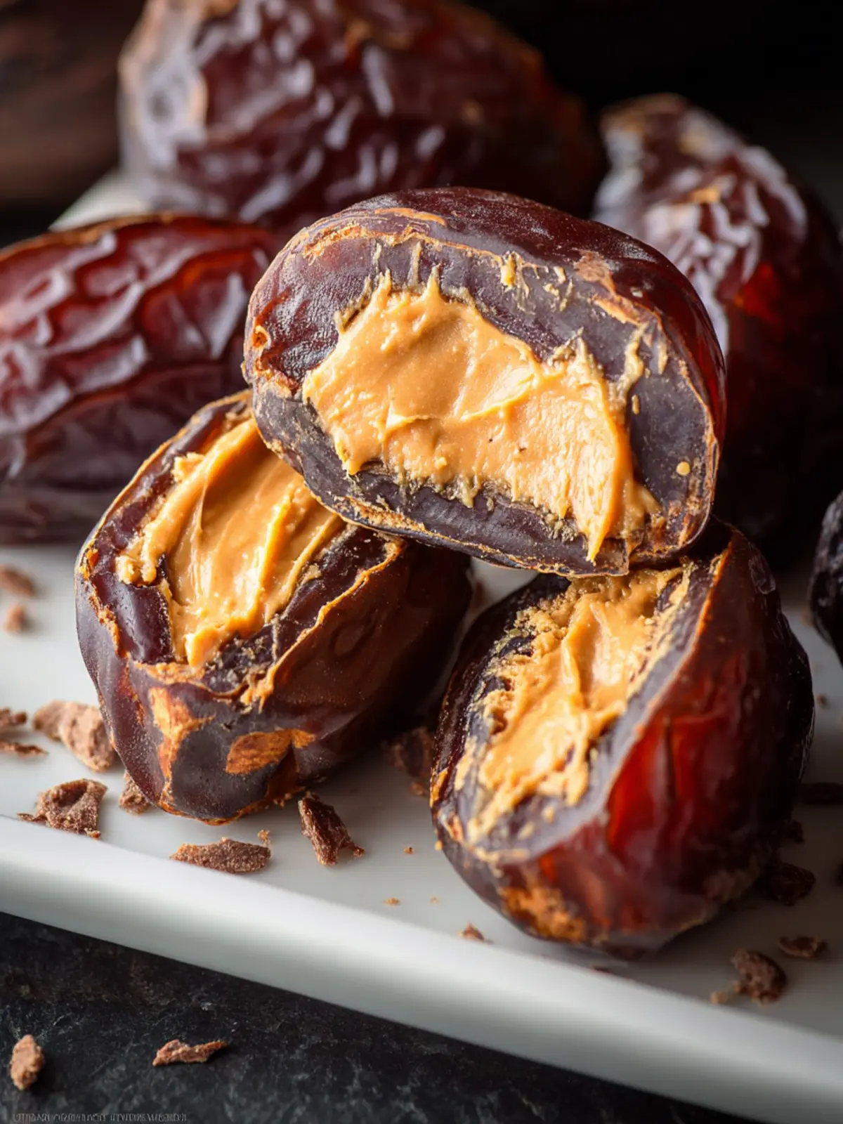 Peanut Butter Stuffed Dates First Image